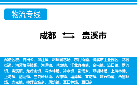 成都到贵溪物流:货运公司电话,专线查询,需要几天 成都到贵溪物流:货运公司电话,专线查询,需要几天