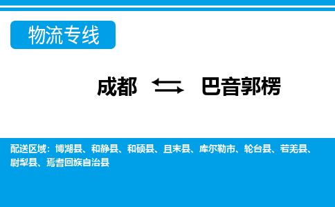 成都到巴音郭楞物流:货运公司电话,专线查询,需要几天 成都到巴音郭楞物流:货运公司电话,专线查询,需要几天